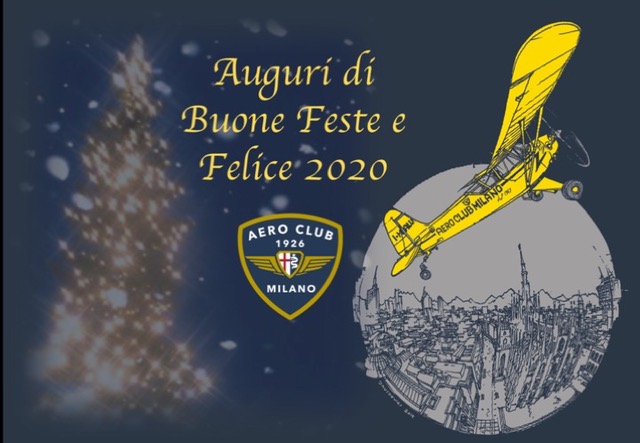 Auguri da Aero Club Milano