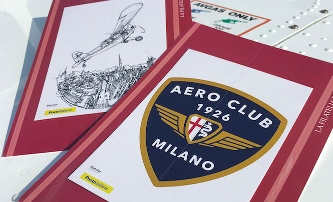 Tre speciali annulli postali per il 95° anniversario dell’Aero Club Milano