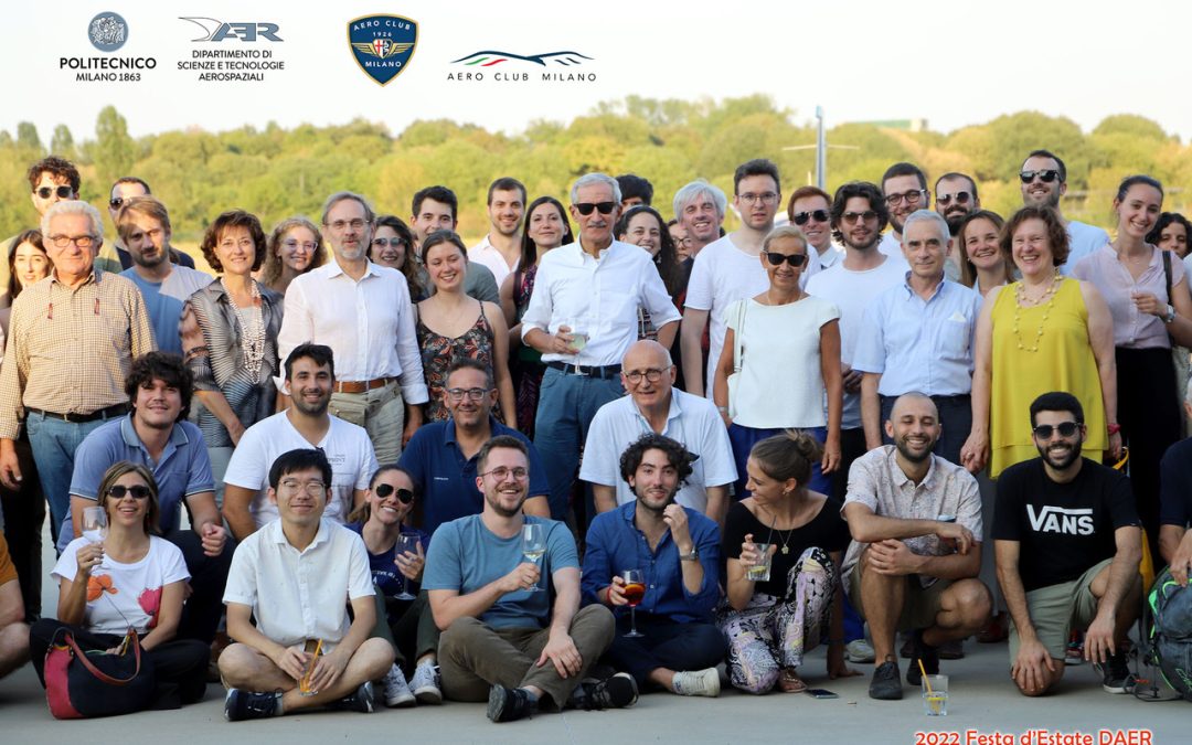 Festa d’Estate del Dipartimento di Scienze e Tecnologie Aerospaziali presso l’Aero Club Milano